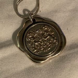 Stamp necklace